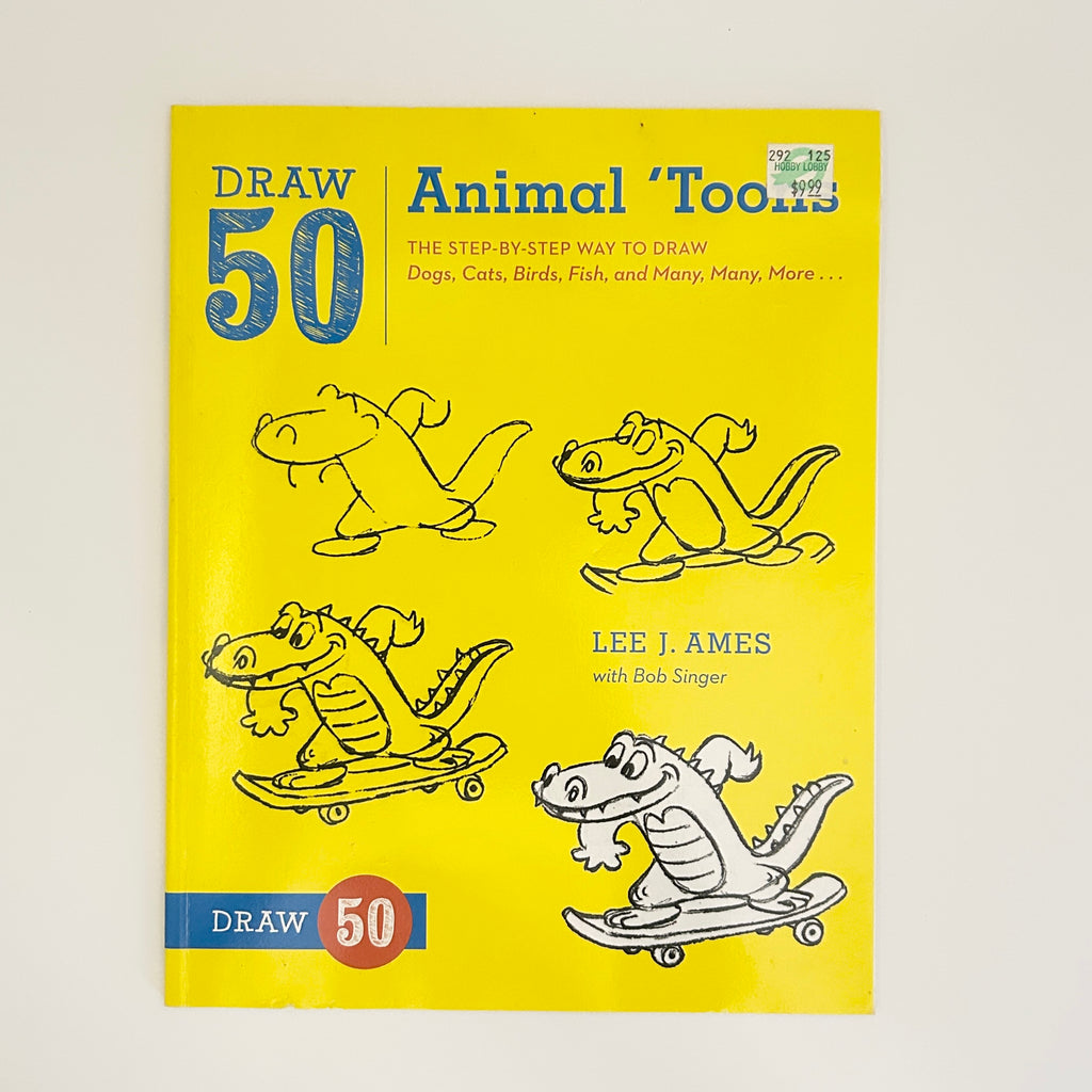 ✏️ Draw 50 Book Bundle – Beasties &amp; Animal ’Toons by Lee J. Ames