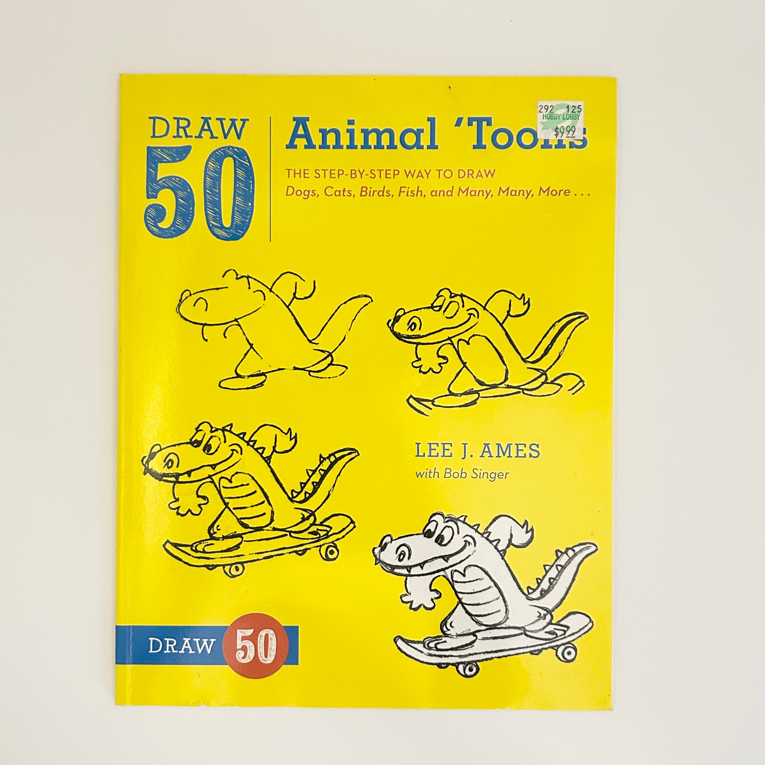✏️ Draw 50 Book Bundle – Beasties &amp; Animal ’Toons by Lee J. Ames